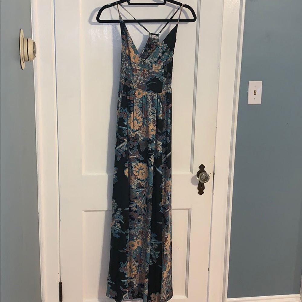 Free People XS Maxi dress “Through the Vine”